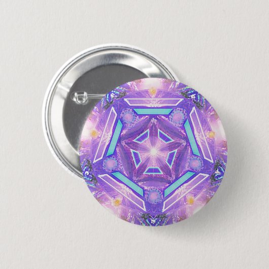 紫W1 缶バッジ (正面&裏面)