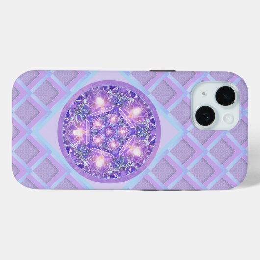 紫W1 Case-Mate iPhoneケース (裏面 (横))