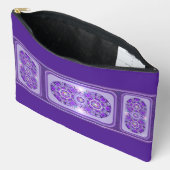 紫W2 アクセサリーポーチ (見開き)