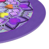 紫W2 カッティングボード (角)