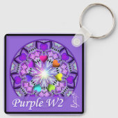 紫W2 キーホルダー (裏面)