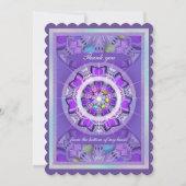 紫W2 サンキューカード (正面)