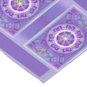 紫W2 ショートテーブルランナー (コーナー)