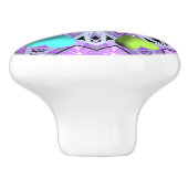 紫W2 セラミックノブ (側面)