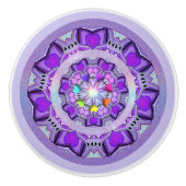 紫W2 セラミックノブ (正面)