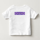 紫W2 トドラーTシャツ (裏面)