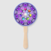 紫W2 ハンドファン (裏面)