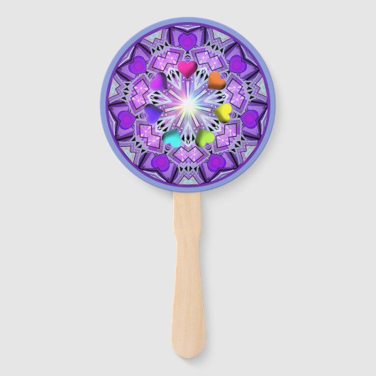 紫W2 ハンドファン (裏面)