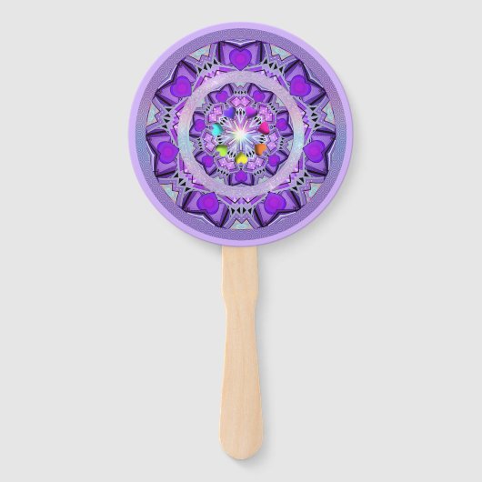 紫W2 ハンドファン (正面)