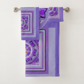 紫W2 バスタオルセット (インサイチュ)