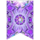 紫W2 バンティングフラッグ (第2の旗)