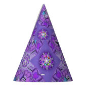 紫W2 パーティーハット (左)