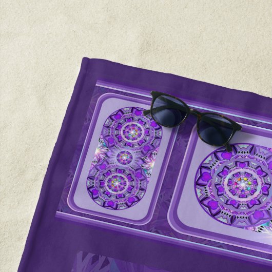 紫W2 ビーチタオル (インサイチュ)