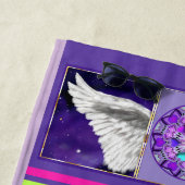 紫W2 ビーチタオル (インサイチュ)