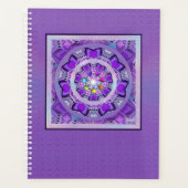 紫W2 プランナー手帳 (正面)