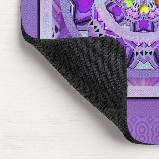 紫W2 マウスパッド (コーナー)