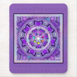 紫W2 マウスパッド