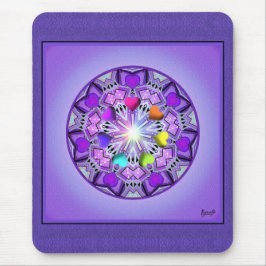紫W2 マウスパッド