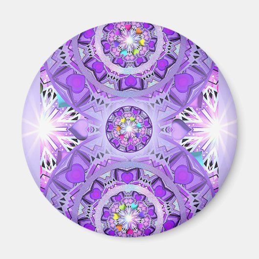 紫W2 マグネット (正面)