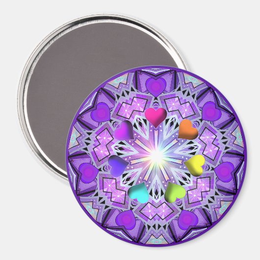 紫W2 マグネット (正面/裏面)