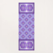 紫W2 ヨガマット (裏面)