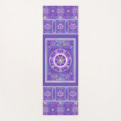 紫W2 ヨガマット (正面)