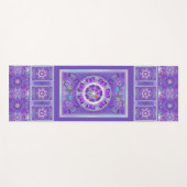 紫W2 ヨガマット (正面(横))