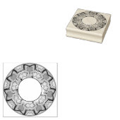 紫W2 ラバースタンプ (押印)