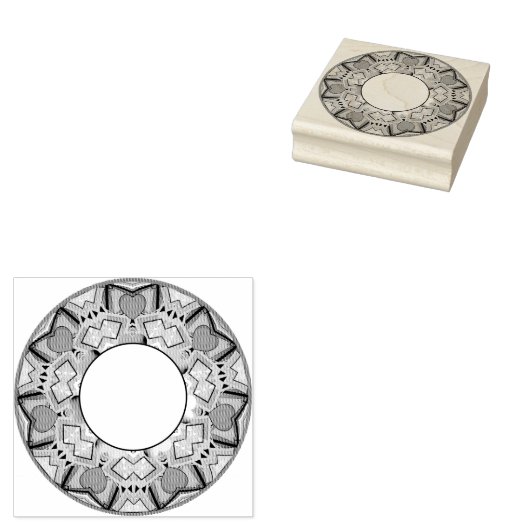 紫W2 ラバースタンプ (押印)