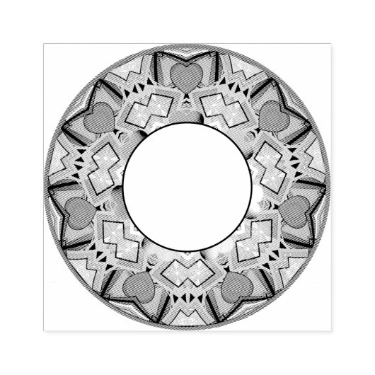 紫W2 ラバースタンプ (インプリント)