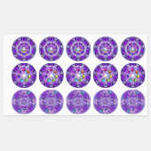 紫W2 ラベル (シート)