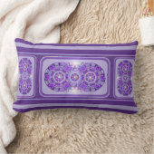 紫W2 ランバークッション (ブランケット)