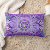 紫W2 ランバークッション (ブランケット)