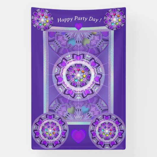 紫W2 横断幕 (縦)