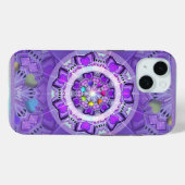 紫W2 Case-Mate iPhoneケース (裏面 (横))