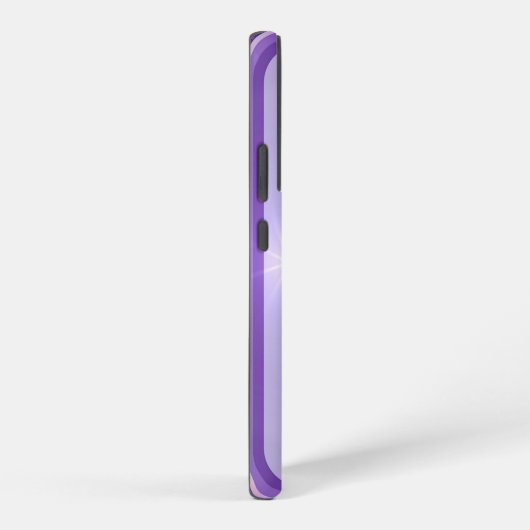 紫W2 SAMSUNG GALAXYケース (右側面)