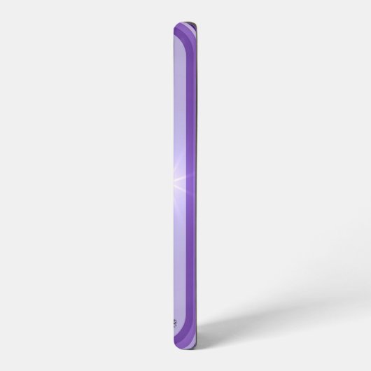 紫W2 SAMSUNG GALAXYケース (左側面)