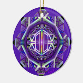 紫W3 セラミックオーナメント (左)