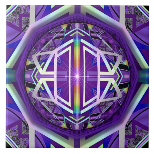 紫W3 タイル (正面)