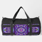 紫w3 ダッフルバッグ (裏面)