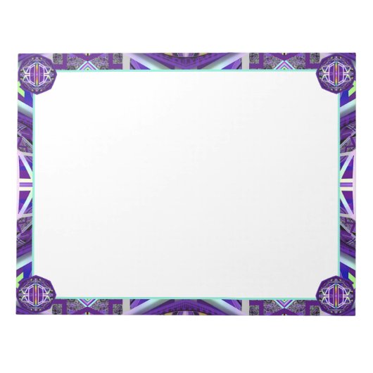 紫W3 ノートパッド (正面)