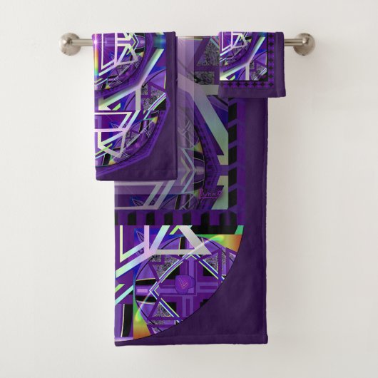 紫W3 バスタオルセット (インサイチュ)