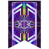 紫W3 バンティングフラッグ (第2の旗)