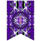 紫W3 バンティングフラッグ (第1の旗)