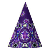 紫W3 パーティーハット (左)