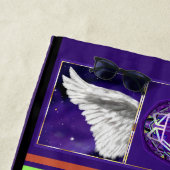 紫W3 ビーチタオル (インサイチュ)