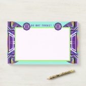 紫W3 ポストイット (デスク)