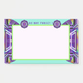 紫W3 ポストイット (正面)