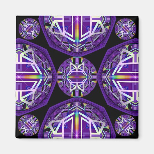 紫W3 マグネット (正面)