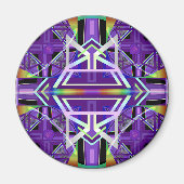 紫W3 マグネット (正面)